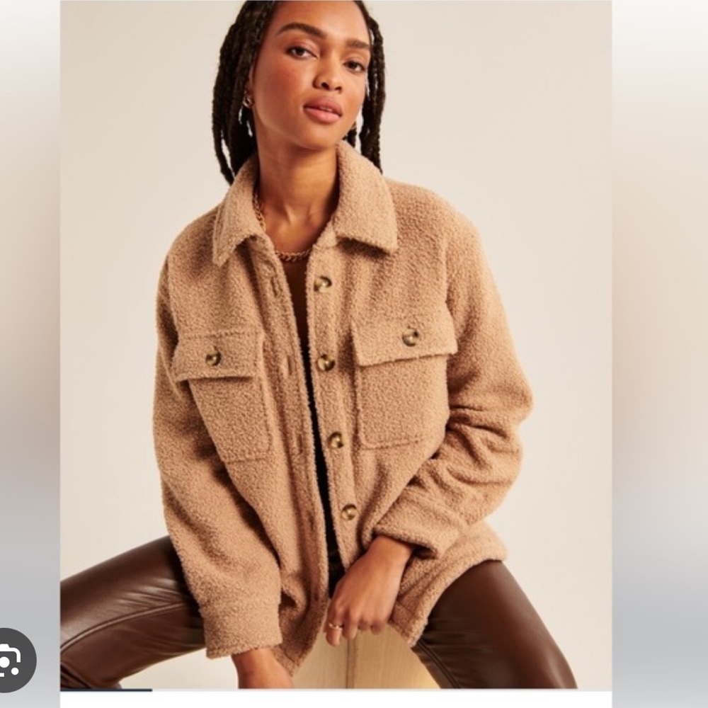 Abercrombie Sherpa Shirt Jacket